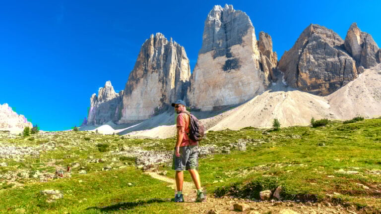 Dolomites hut to hut hiking