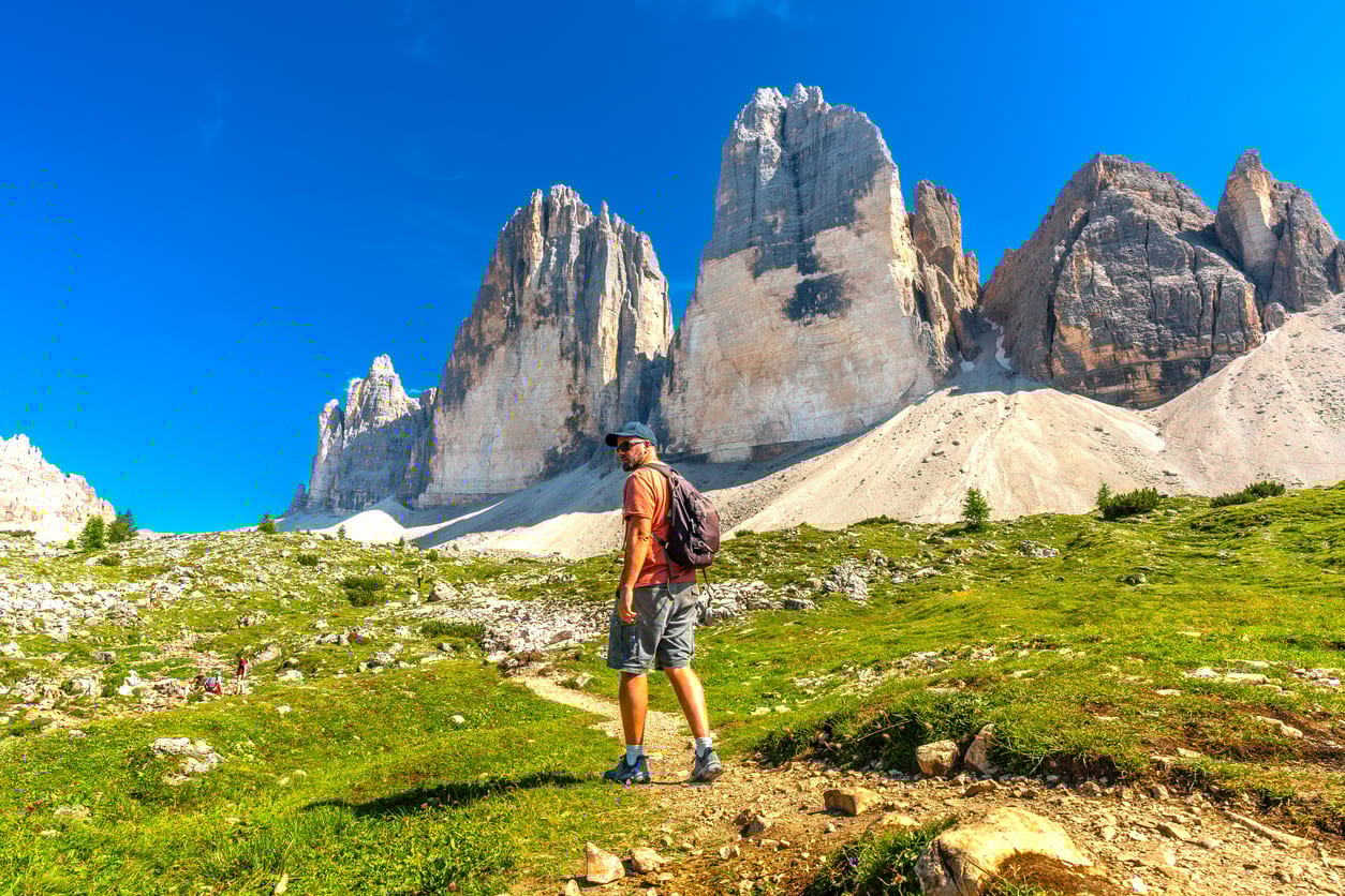 Dolomites hut to hut hiking