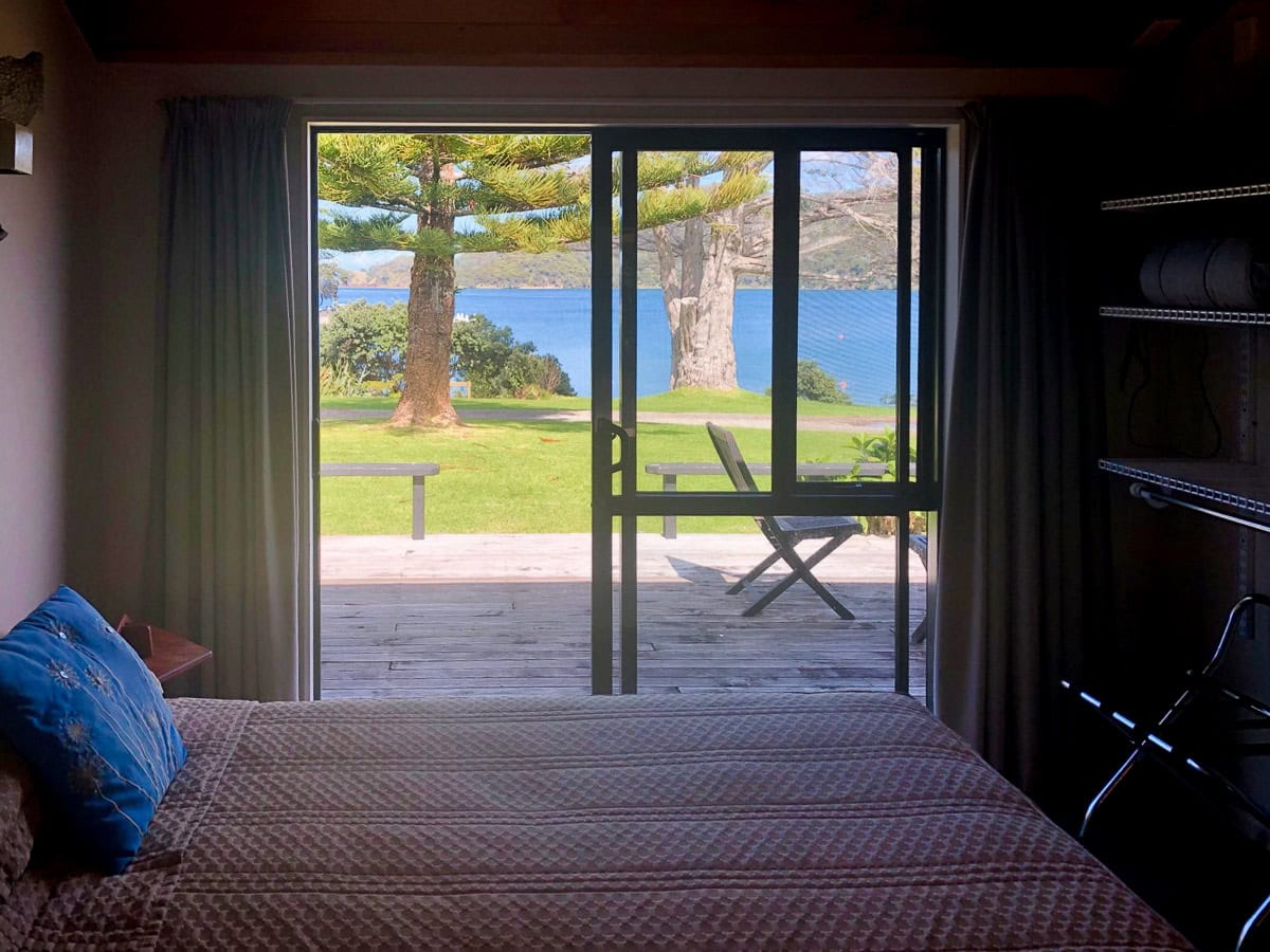 Great Barrier lodge view