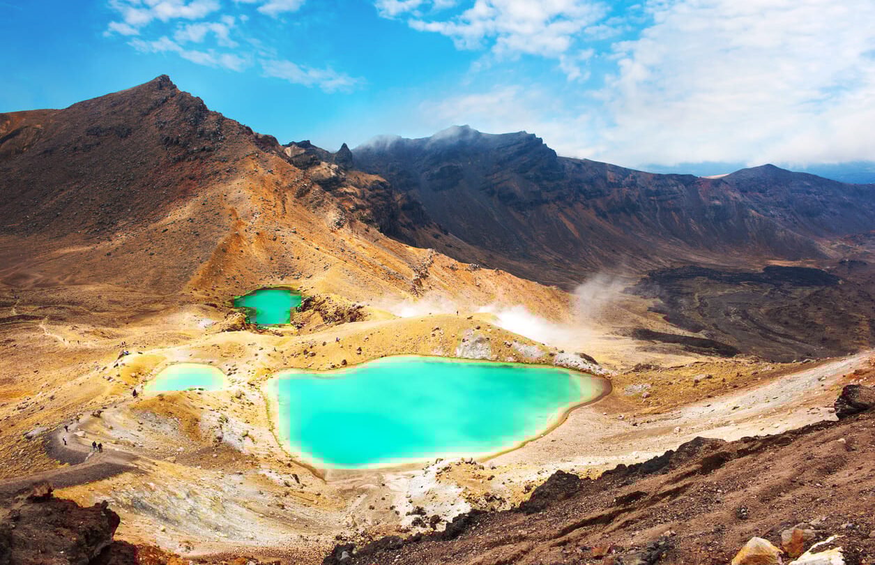 Stunning Tongariro crossing