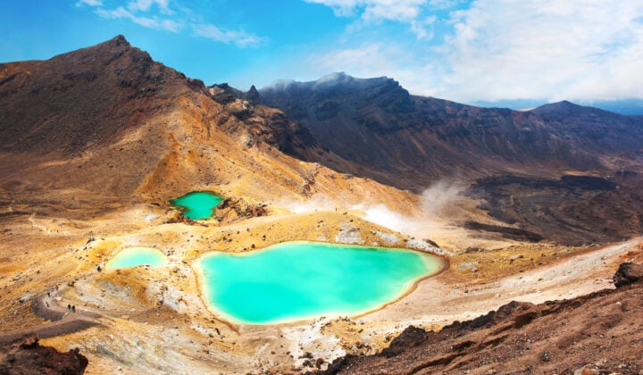 Stunning Tongariro crossing