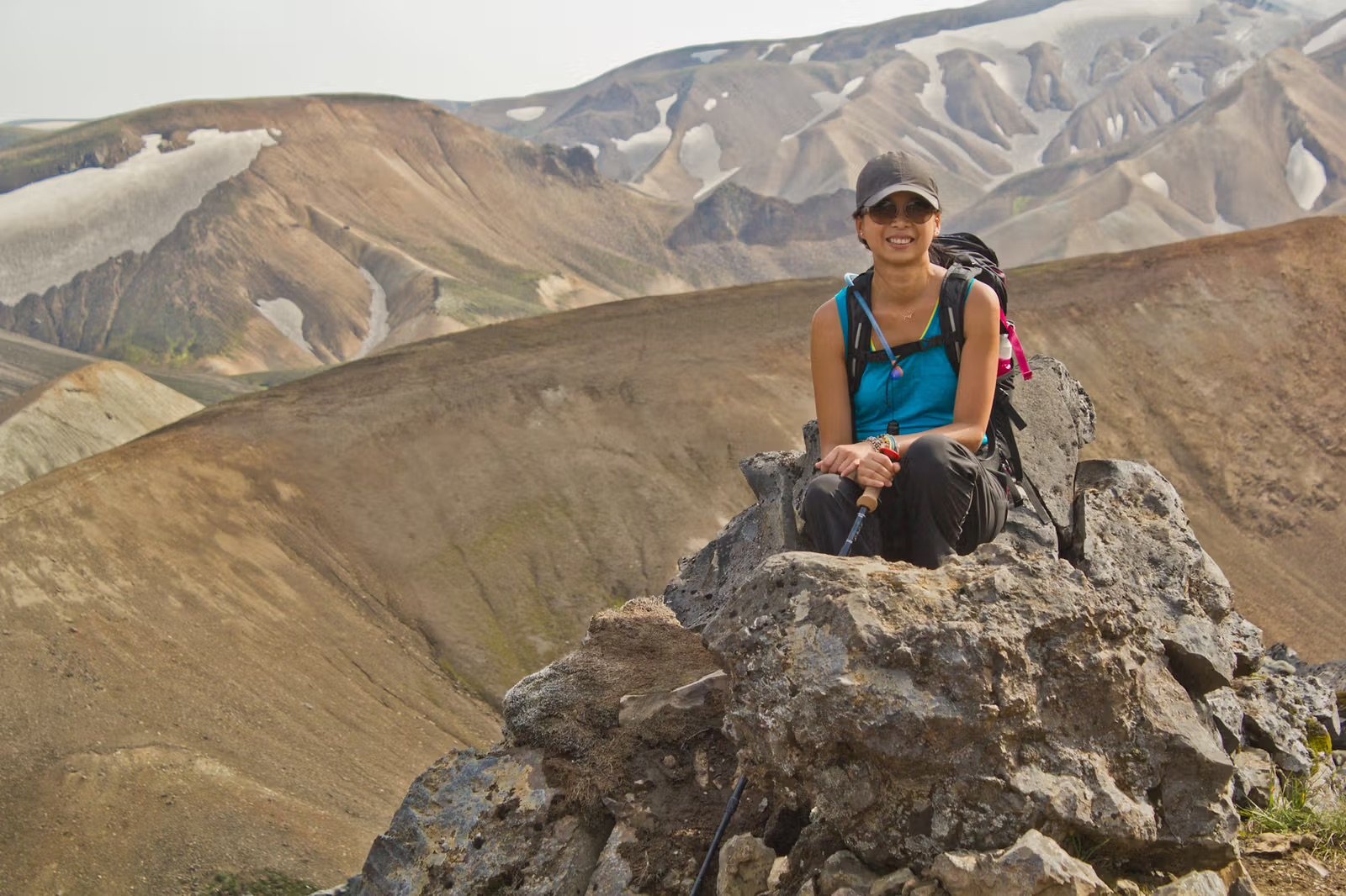 Stunning views Laugavegur hiker