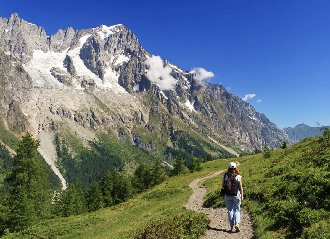 Val ferret Italy