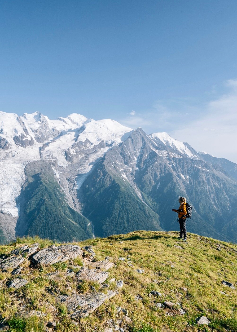 Women-only Chamonix day hikes mobile