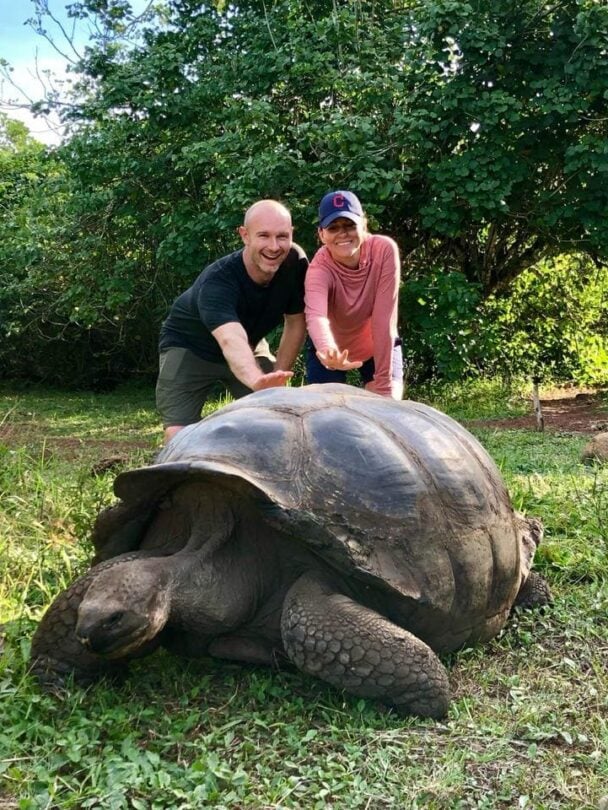 giant tortoise visit