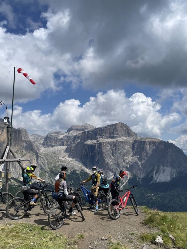luxury bike tour dolomites