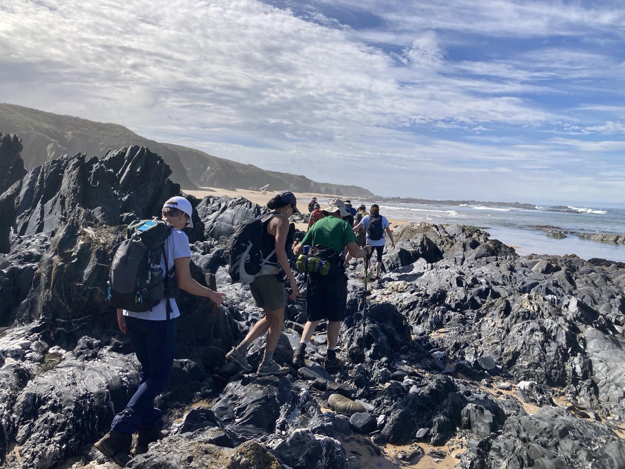 portugal beach walking