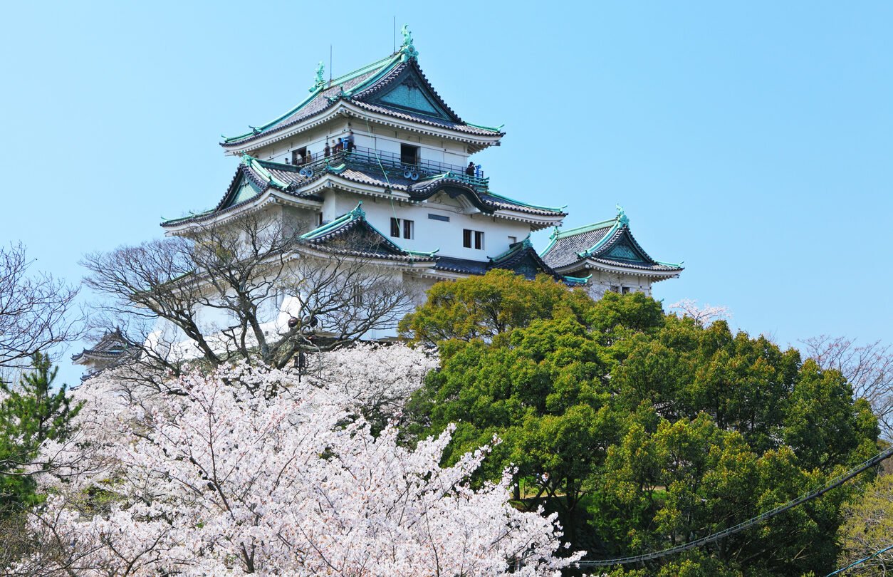 Wakayama castle Japan