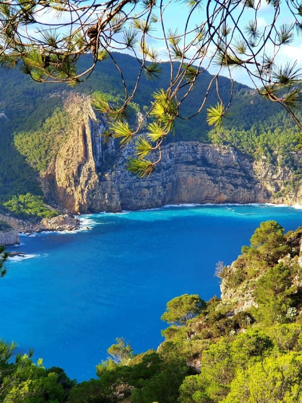 group hikers ibiza spain