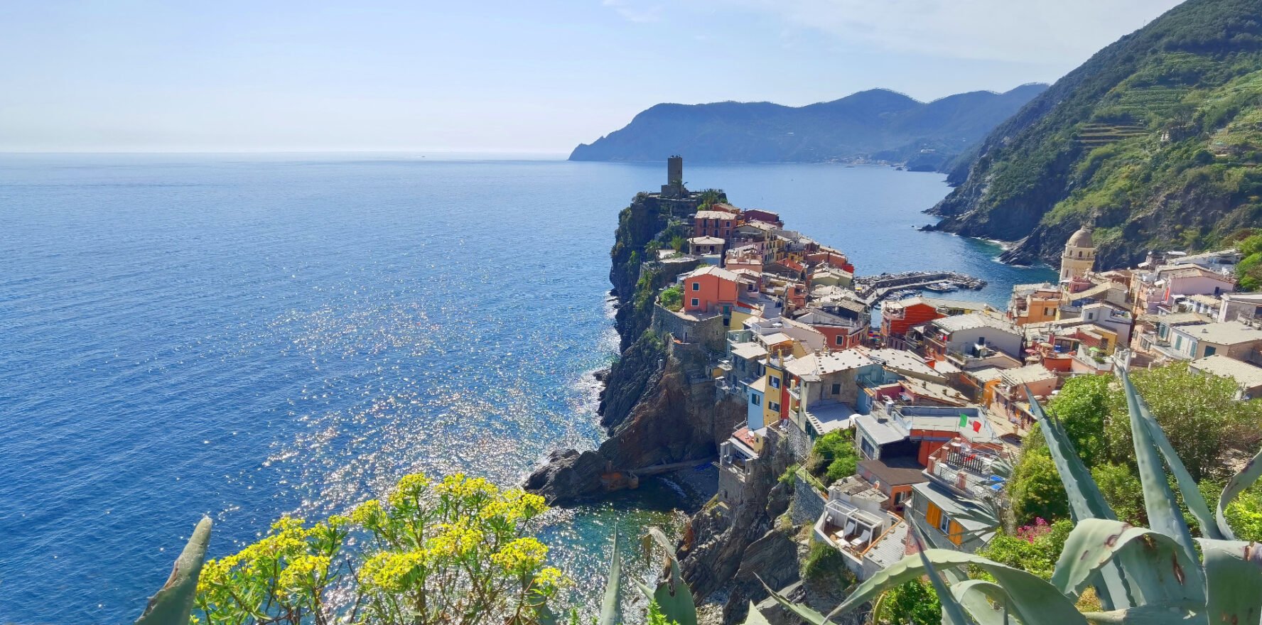 beautiful cinque terre village