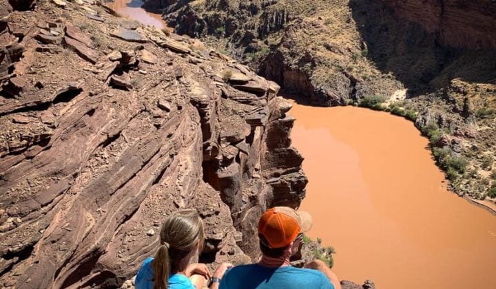 beautiful river view grand canyon