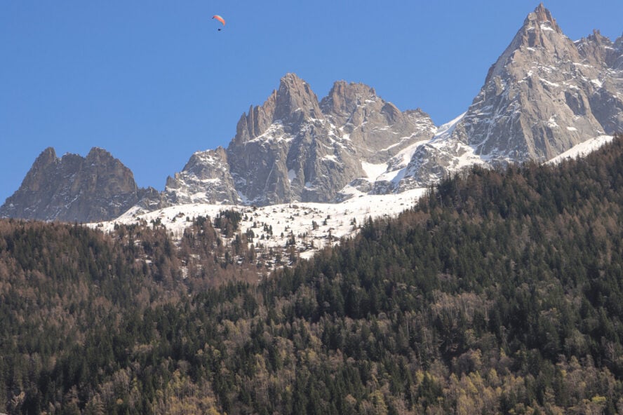 The needles of Chamonix, France