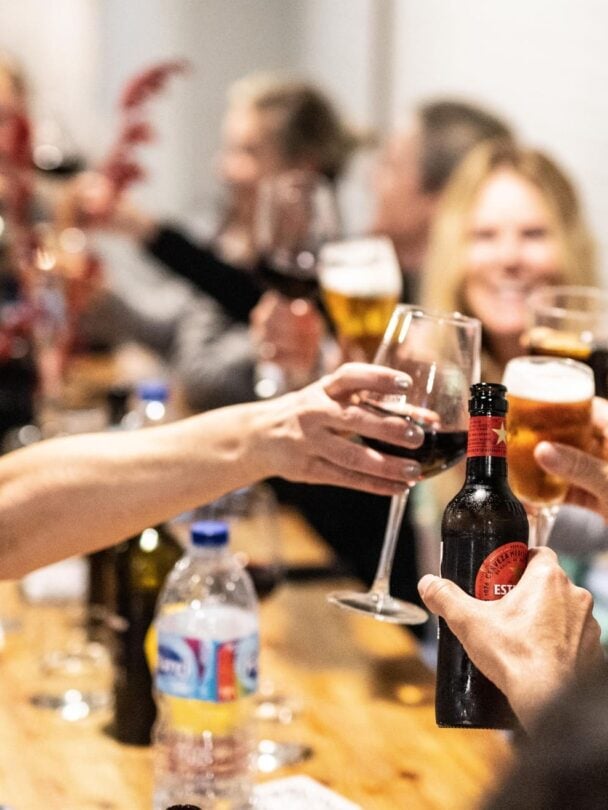 group hikers ibiza spain