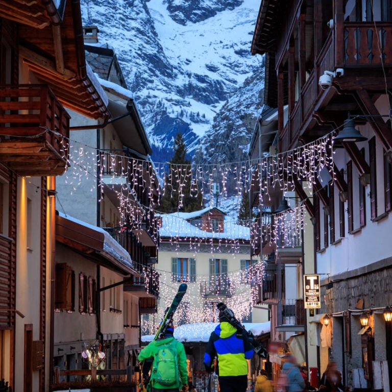 courmayeur winter time
