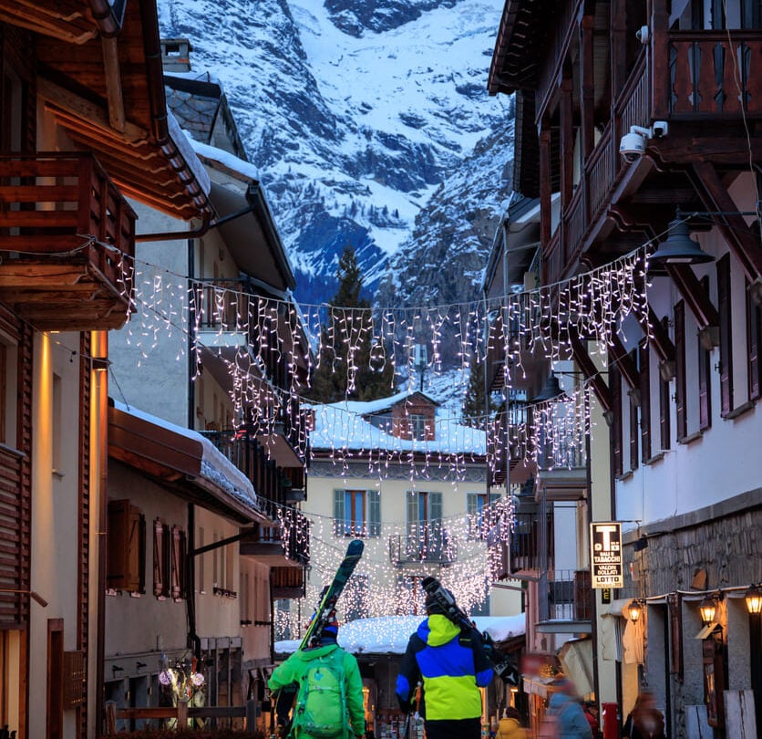 courmayeur winter time