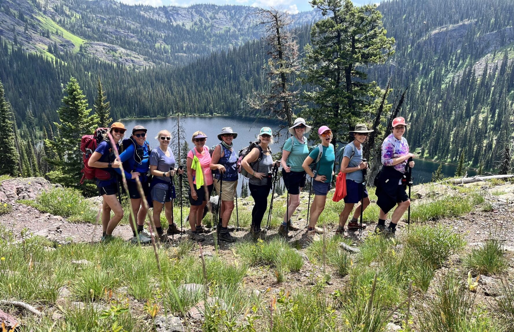glacier national park all women