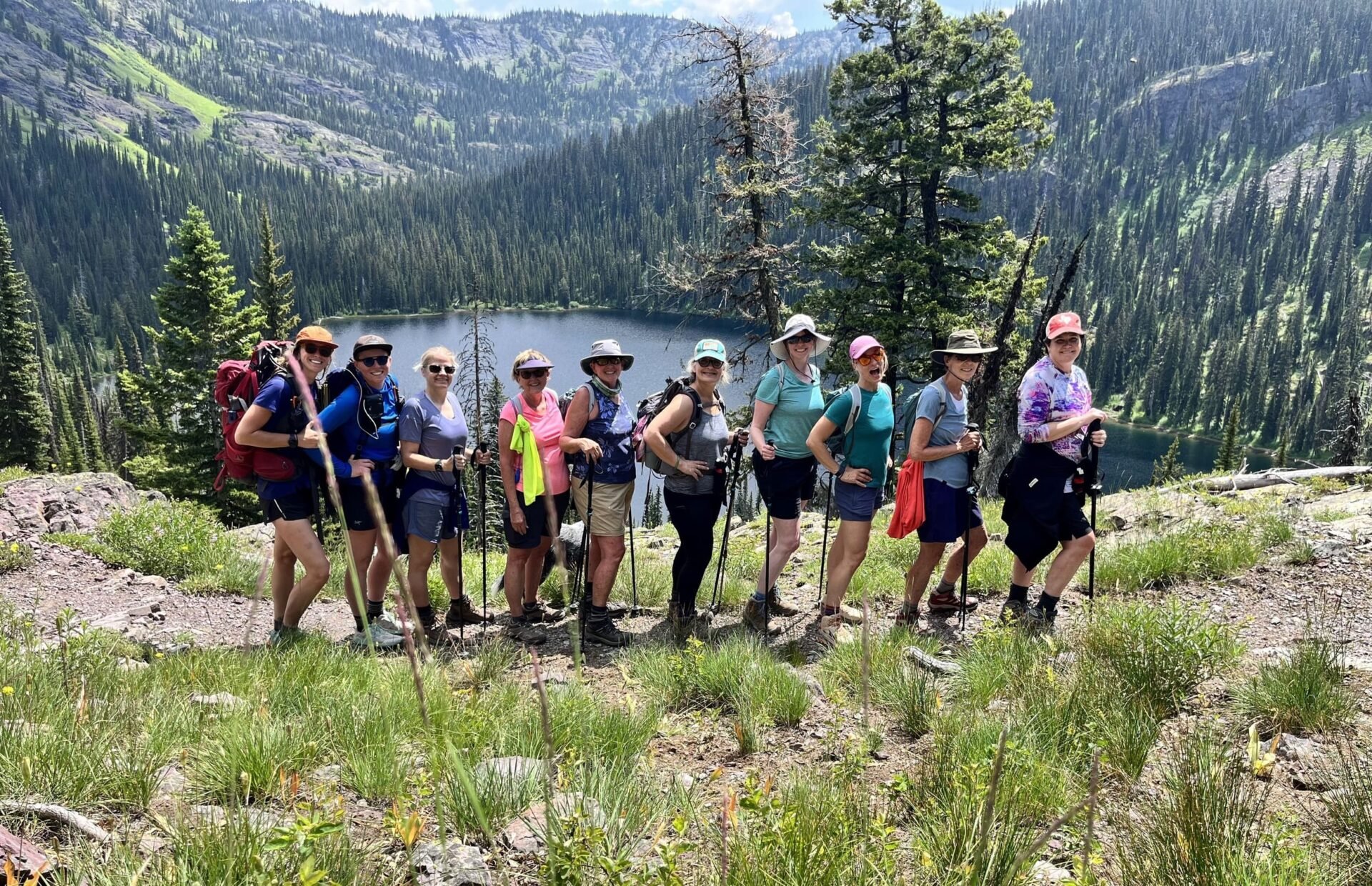 glacier national park all women