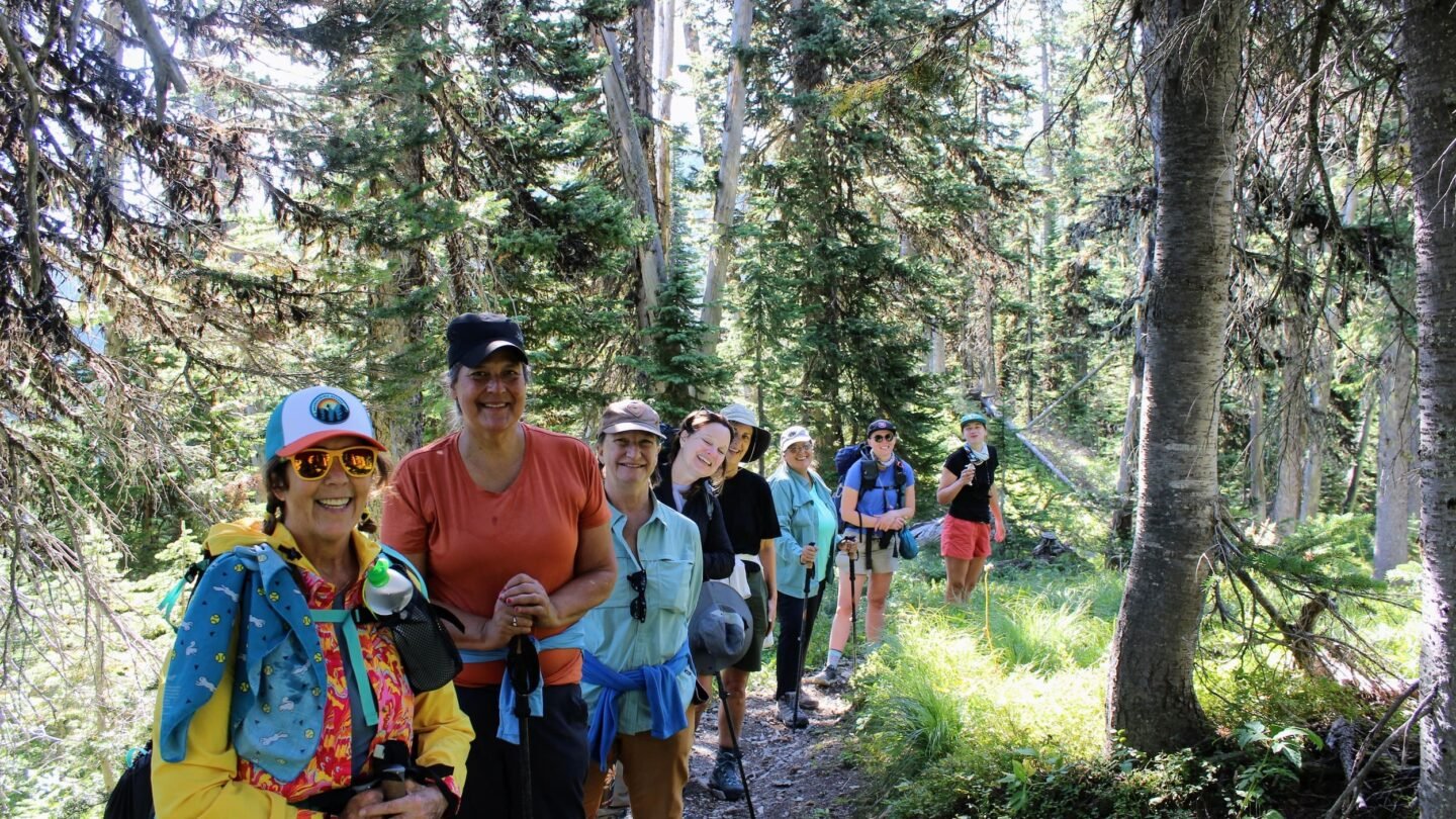 group glacier np hiking