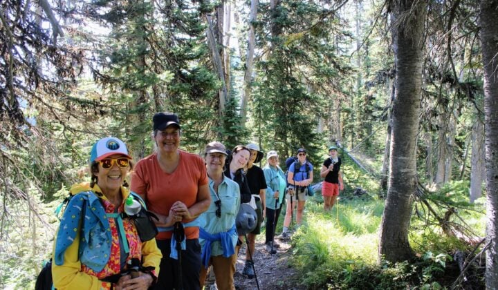 group glacier np hiking