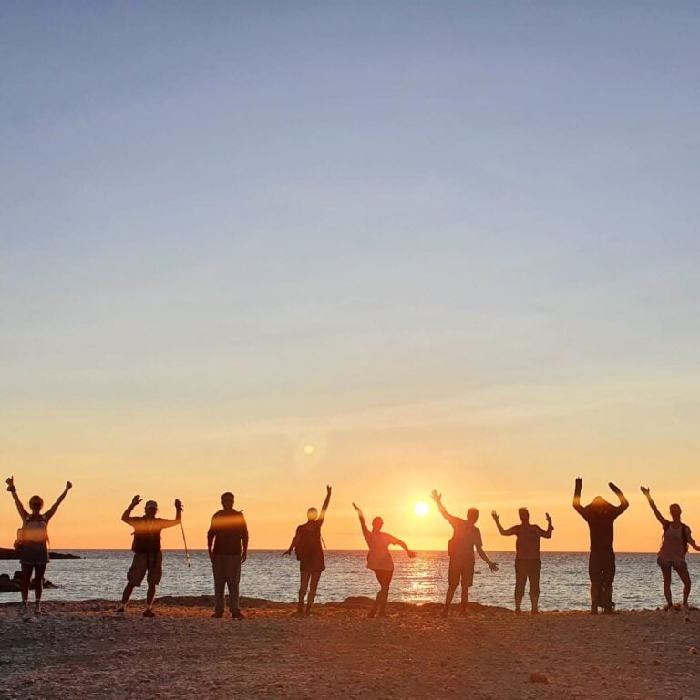 group ibiza hikers