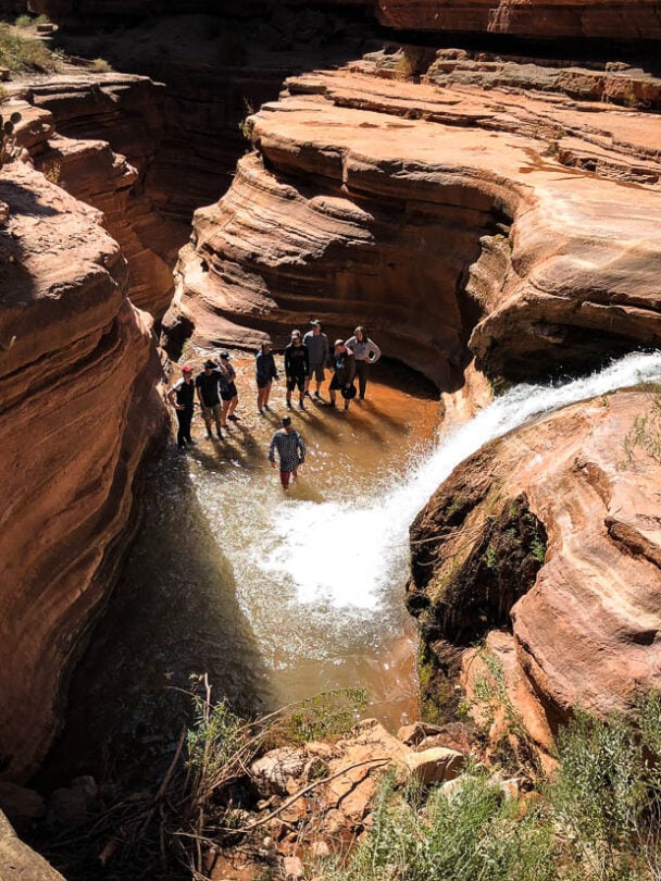 guided north rim backpacking