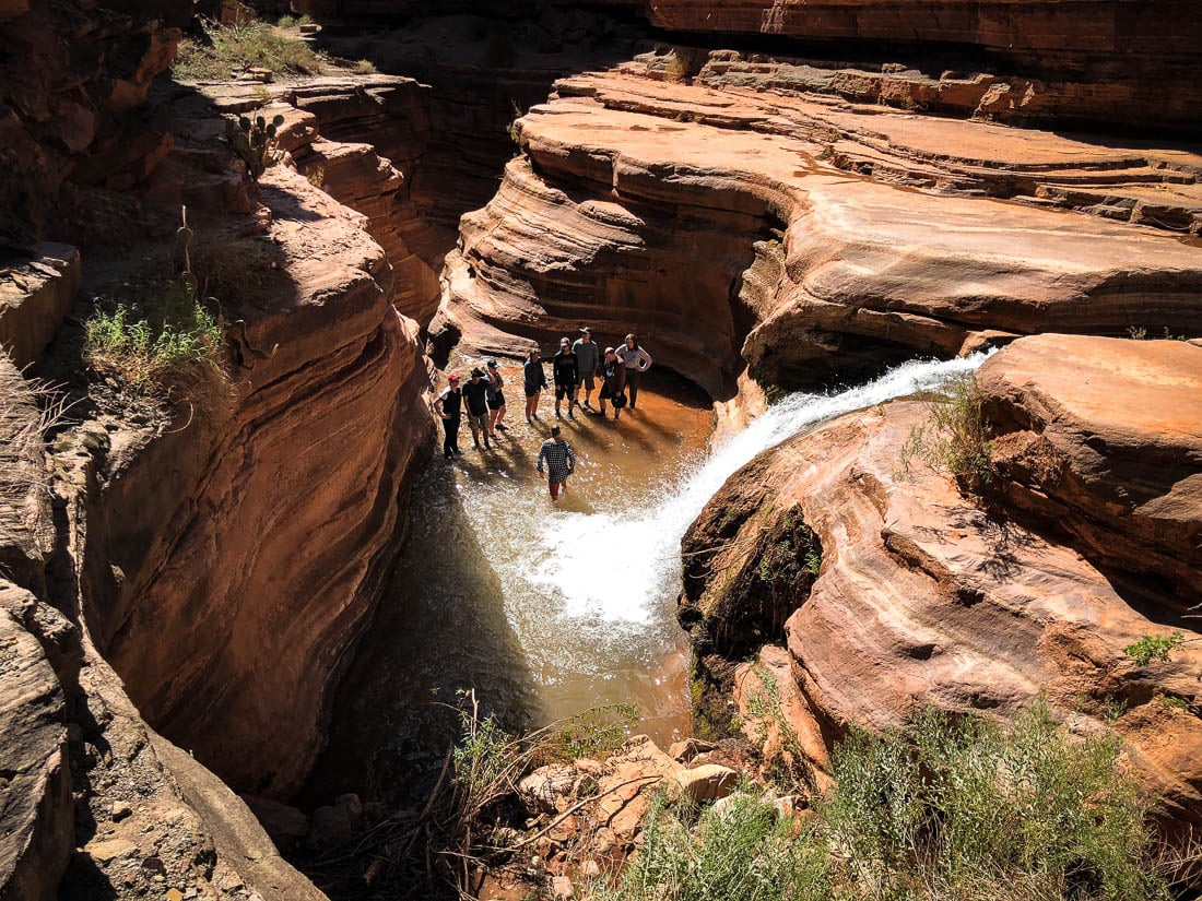 guided north rim backpacking