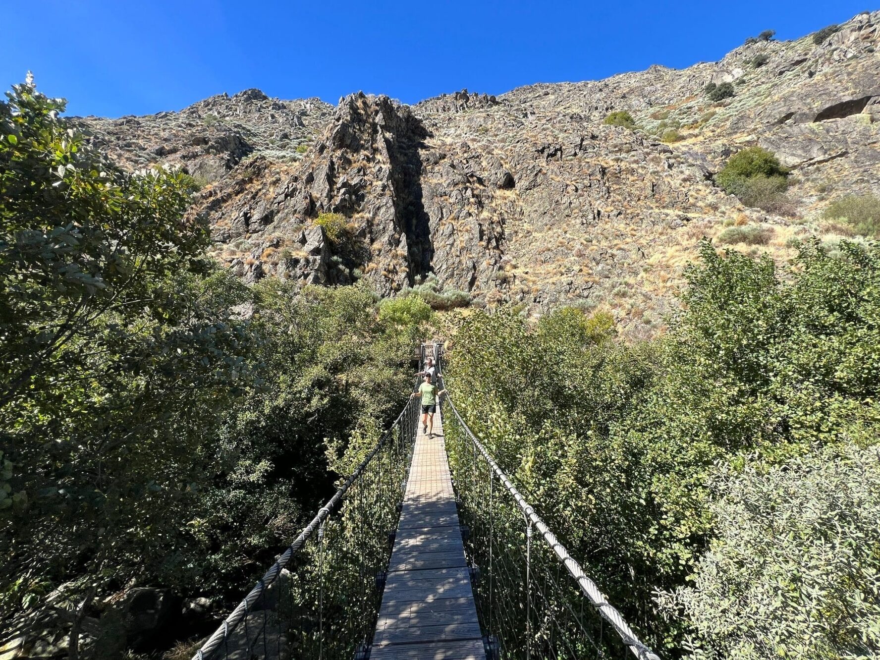 hanging bridge portugal