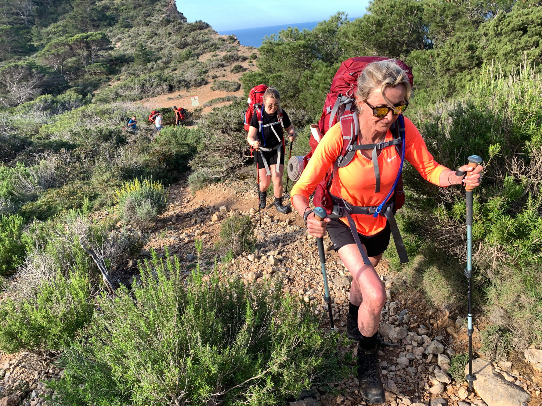 hiker up ibiza