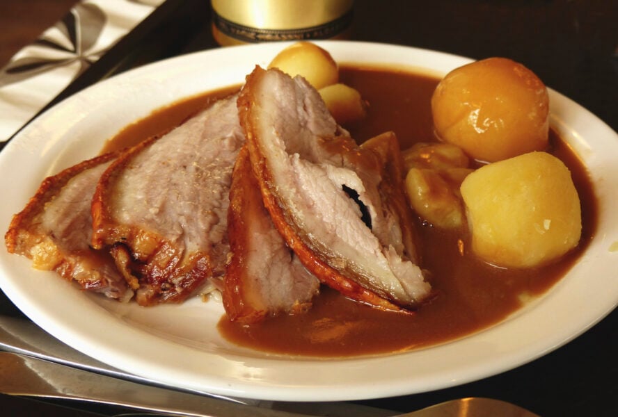 An Icelandic lamb dish