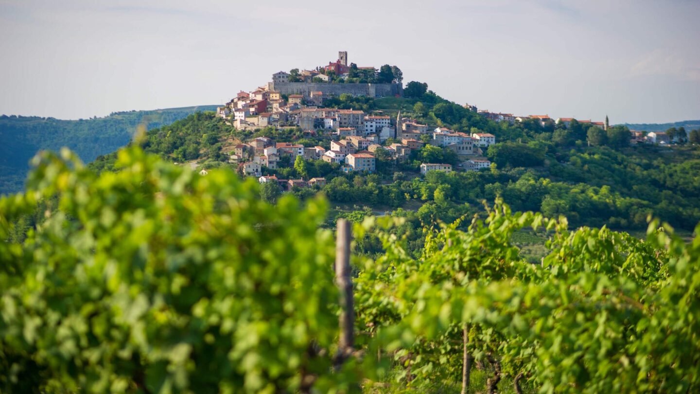 istria croatia hilltop
