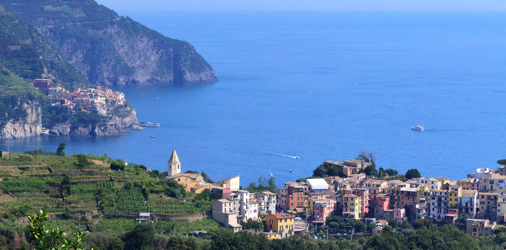 panoramic cinque terre views