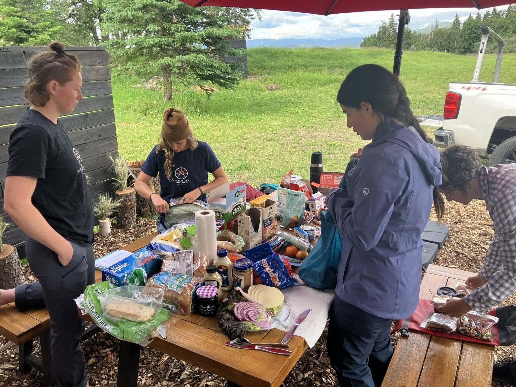 picnic break glacier park