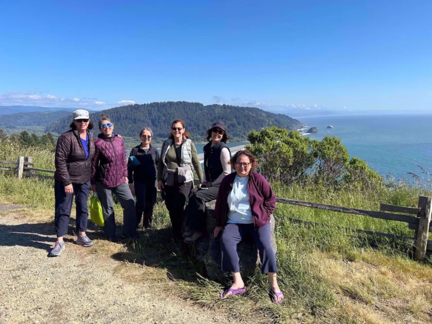 An all-women redwood wellness tour