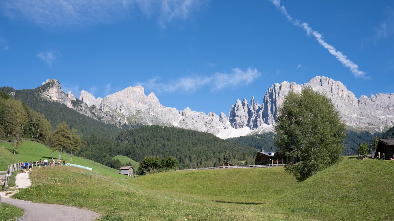 rosengarten dolomite views