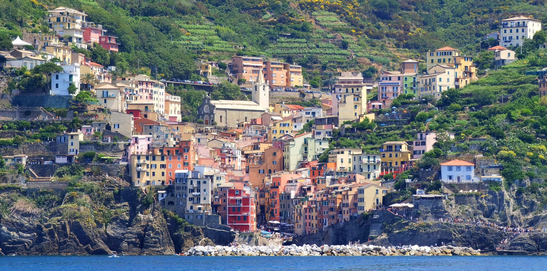 sea level liguria cinque terre