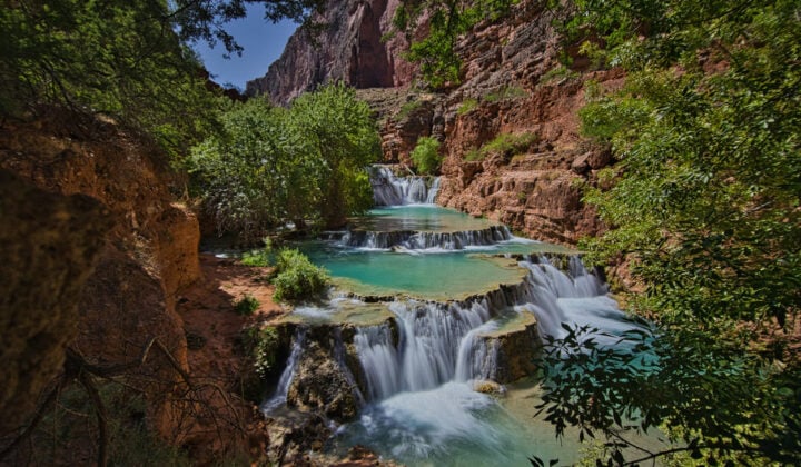 stunning havasu falls