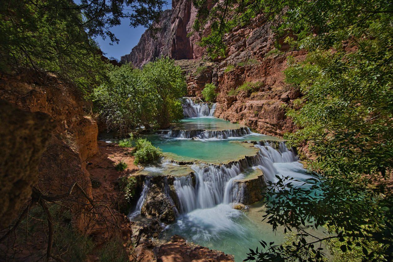 stunning havasu falls