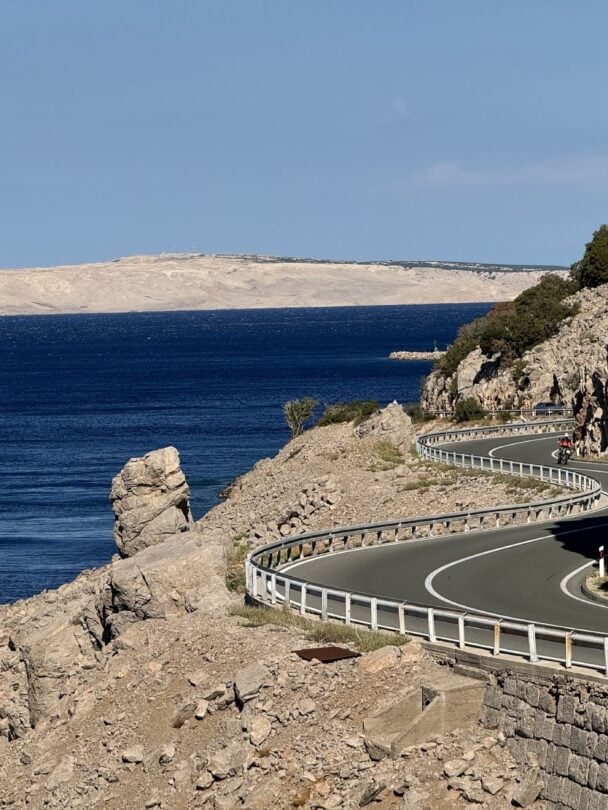 stunning road in croatia