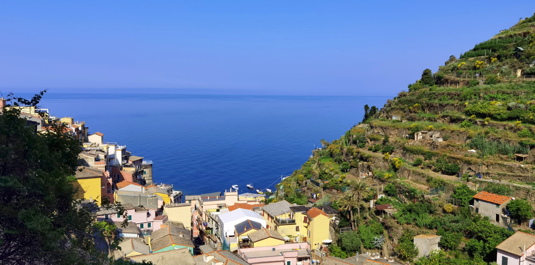 terraced hills villages