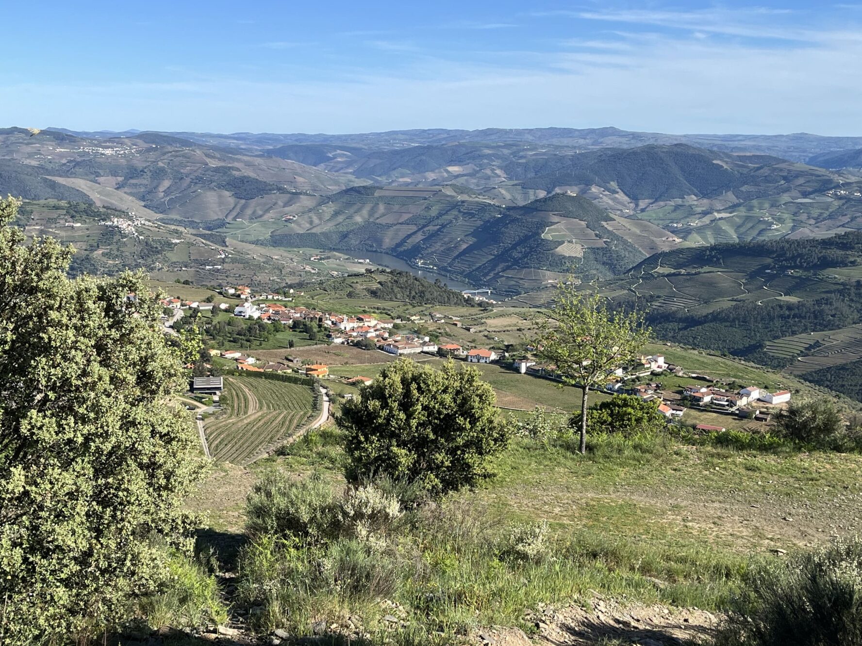 views hiking douro