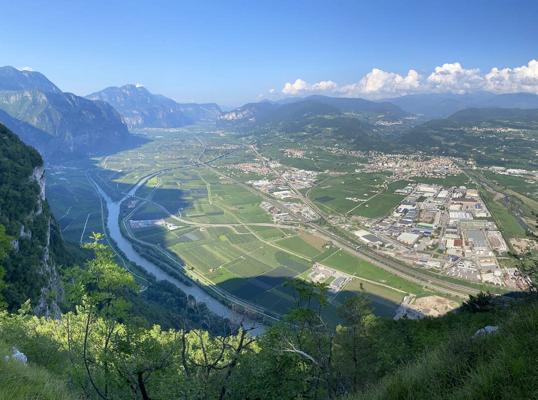 Adige valley view