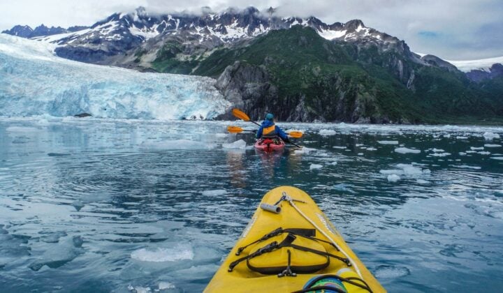 Kayaking in Alaska