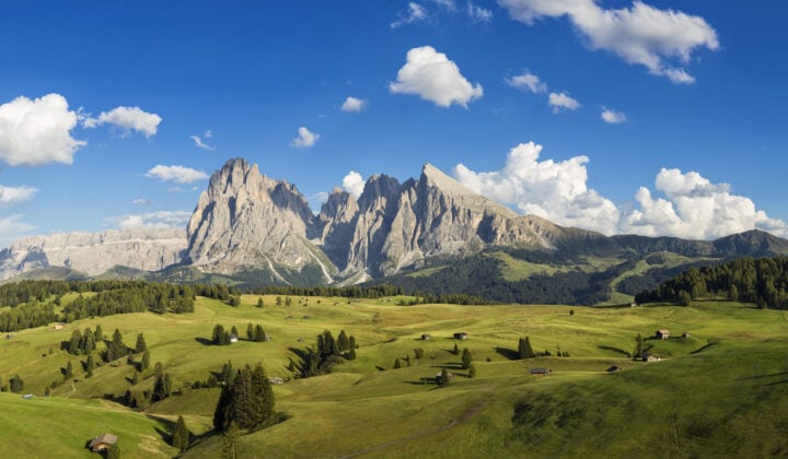 Alpe di Siusi vista