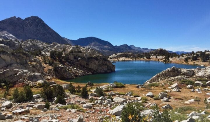 Alpine lake in Colorado