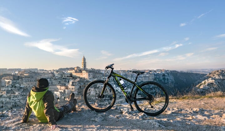 Altamura biking in Italy