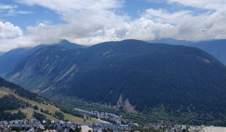 Amazing view in the Pyrenees