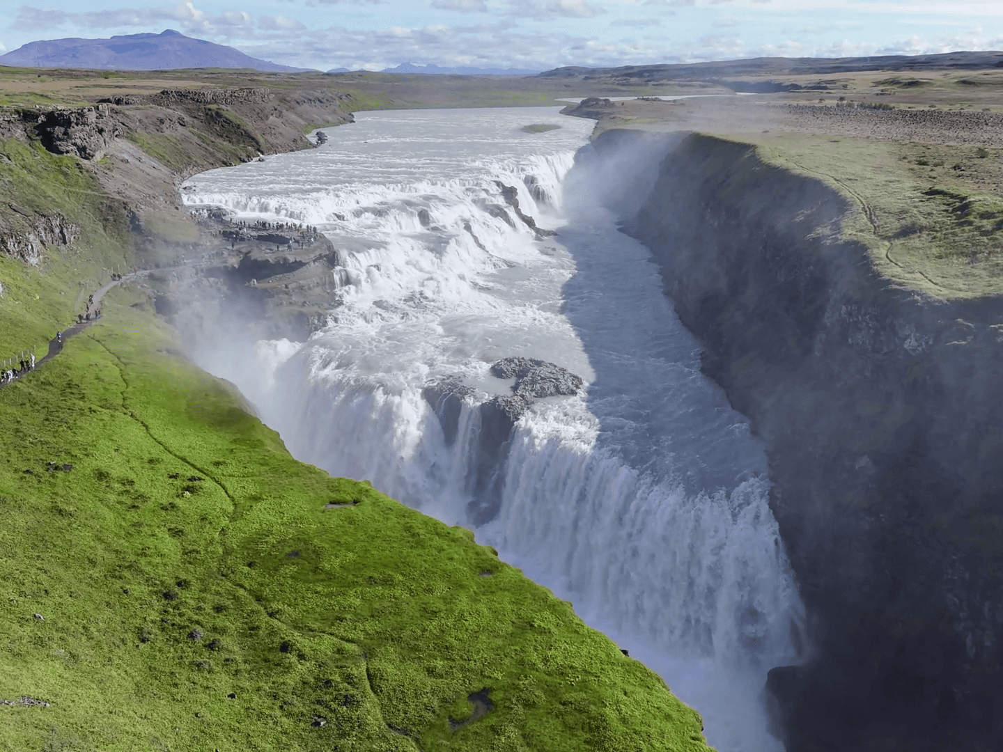 Amazing waterfalls in Iceland