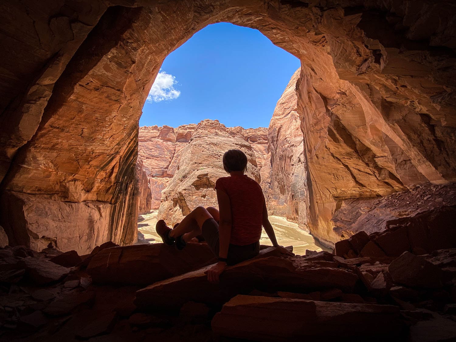 Arch view in Utah