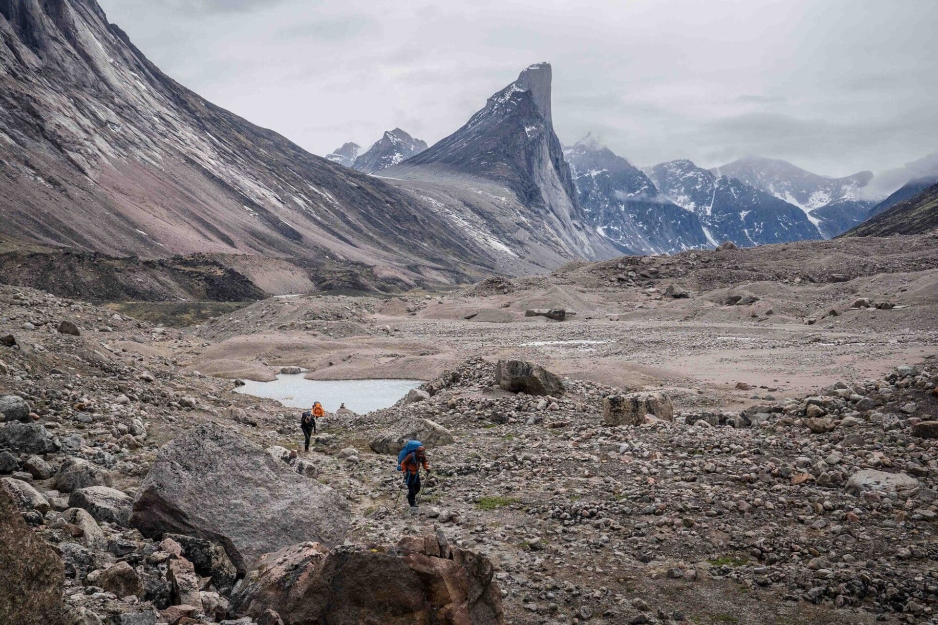 Baffin island hike