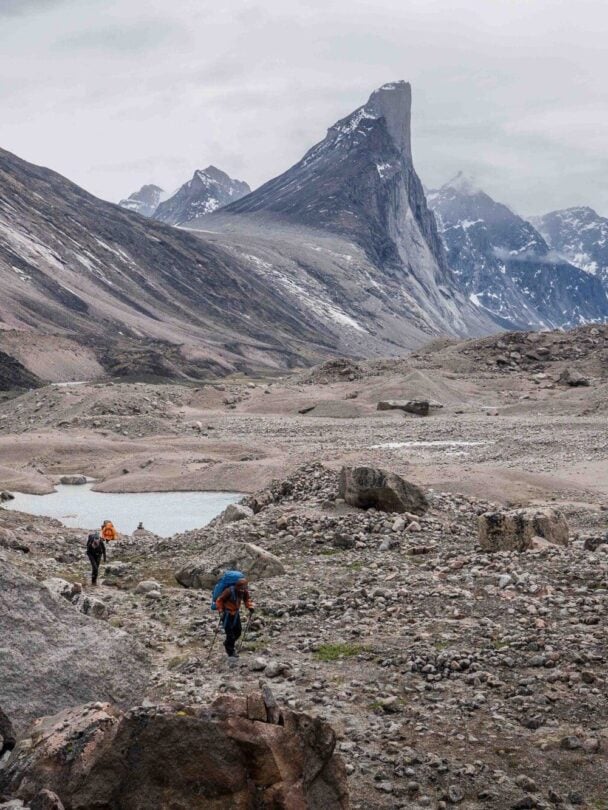 Baffin island hike